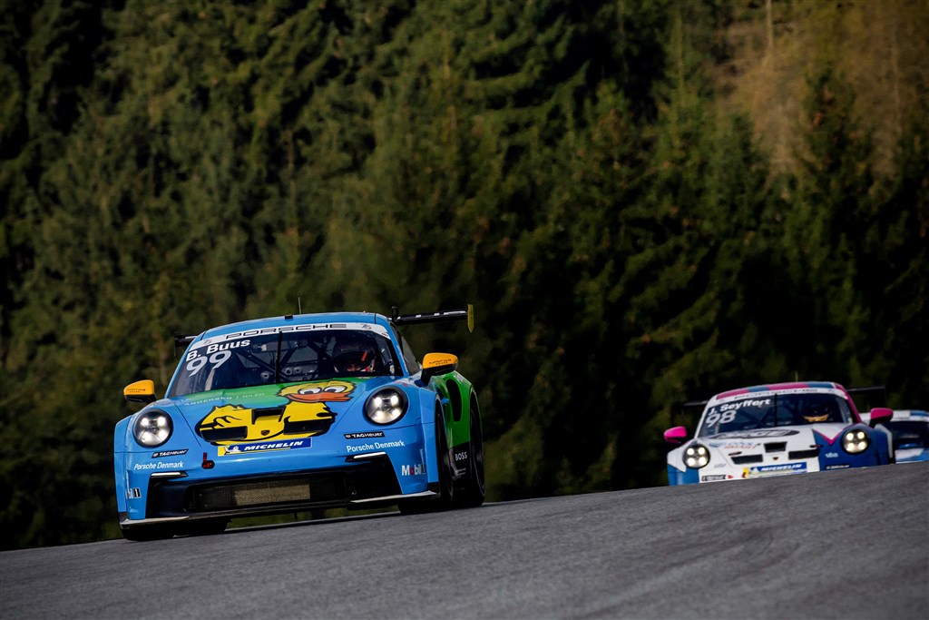 Bastian Buus kæmper videre for et mesterskab
(Foto: Porsche Motorsport)